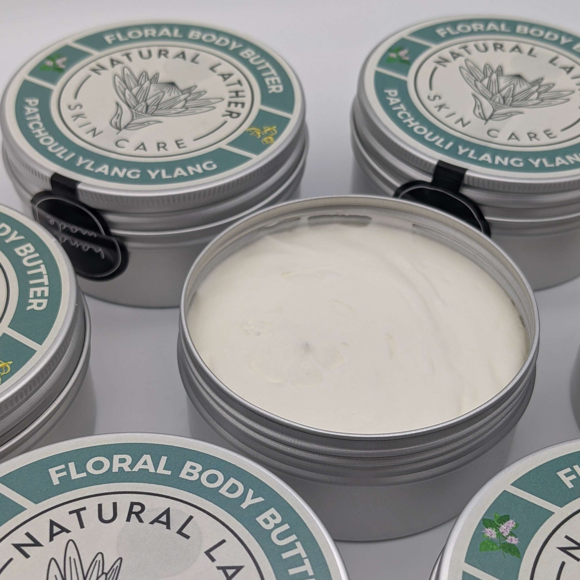 Floral body butter