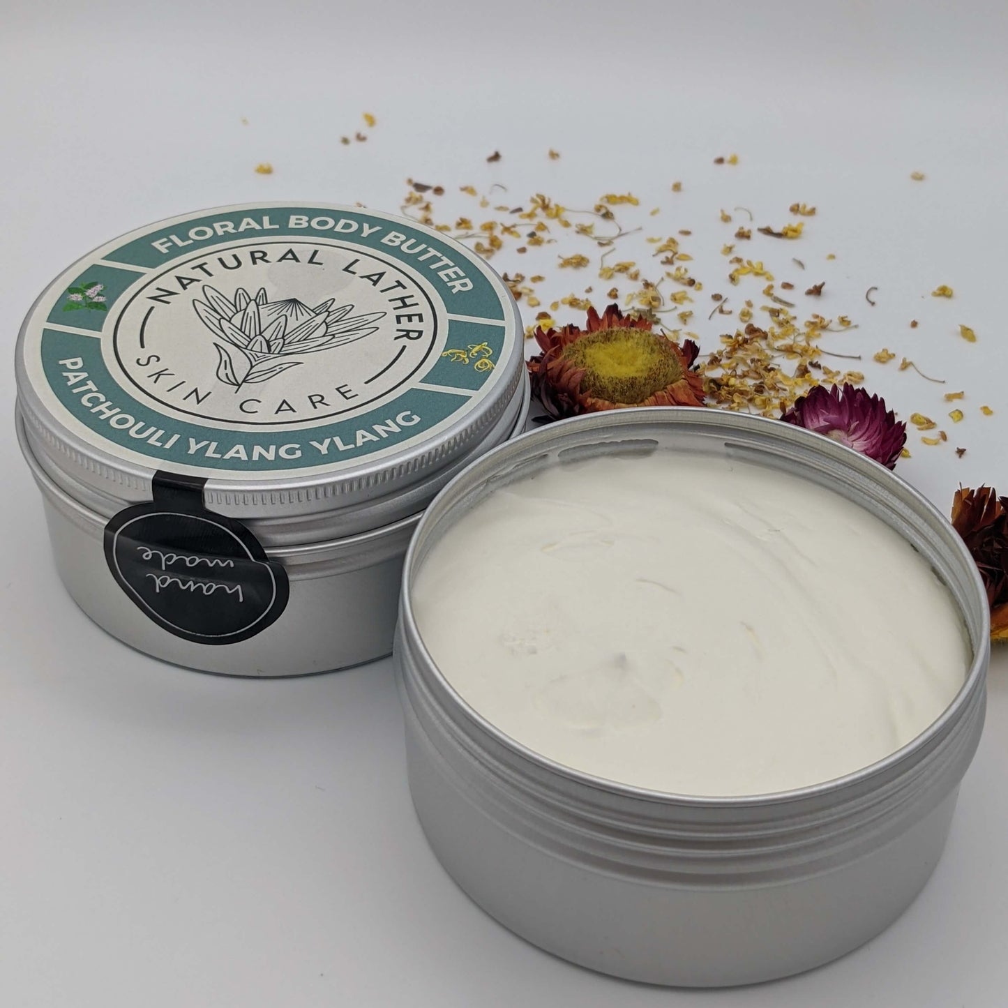 Floral body butter