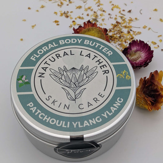 Floral body butter